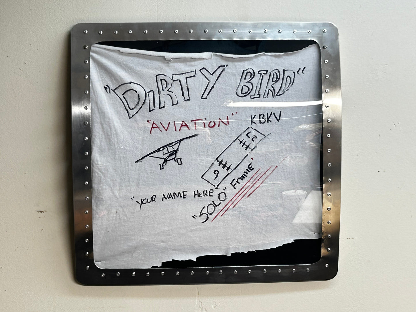 Aviation Wall Mounted Frame